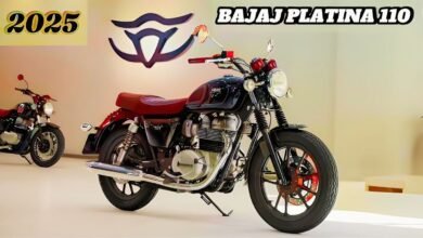 New Bajaj Platina 110cc Bike 2025