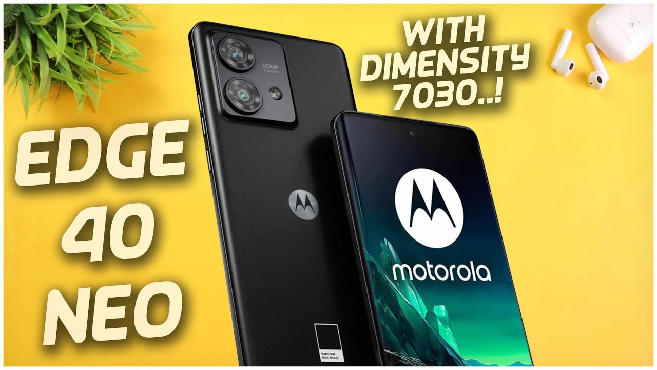 Amazing camera quality के साथ launch हुआ 5000mAh बैटरी वाला Moto Edge 40 Neo 5G smartphone 