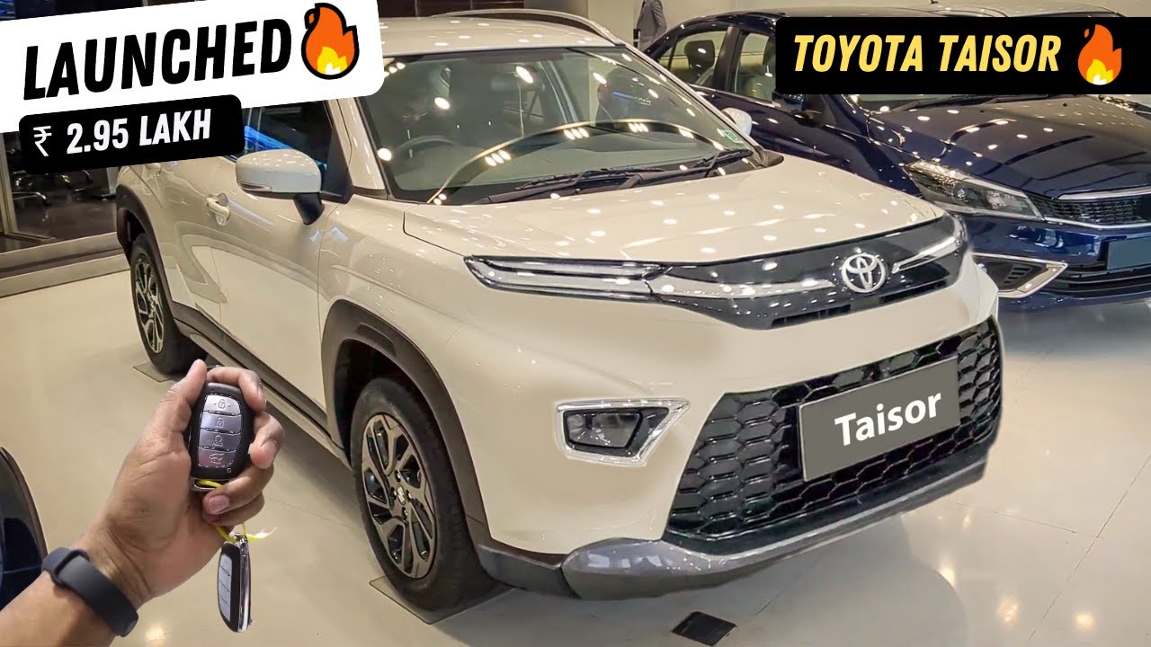 आकर्षक फीचर्स और मजबूत इंजन से पहली ही नज़र में जीत लेगी आपका दिल Toyota Taisor की शानदार कार