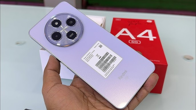 5160mAh बैटरी और सुपर फास्ट चार्जर के साथ launch हुआ 50MP कैमरा कॉलिटी वाला Redmi A4 5G smartphone