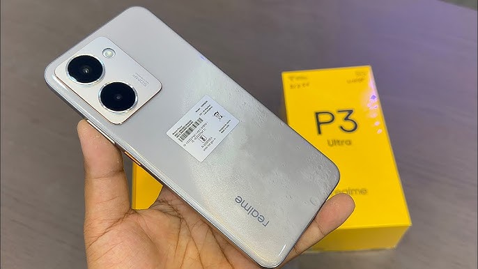 चांदनी जैसे look में launch हुआ 12GB रैम+6000mAh बैटरी वाला Realme P3 Ultra 5G smartphone