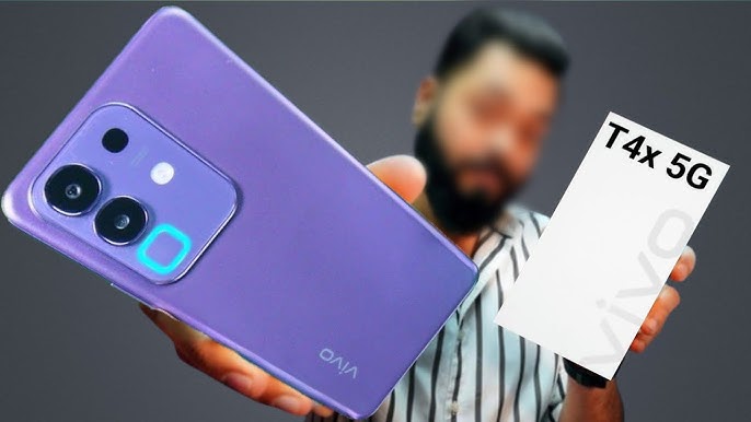 सुपर फास्ट चार्जर और 6500mAh बैटरी के साथ होगा launch 8GB रैम वाला Vivo T4x 5G smartphone