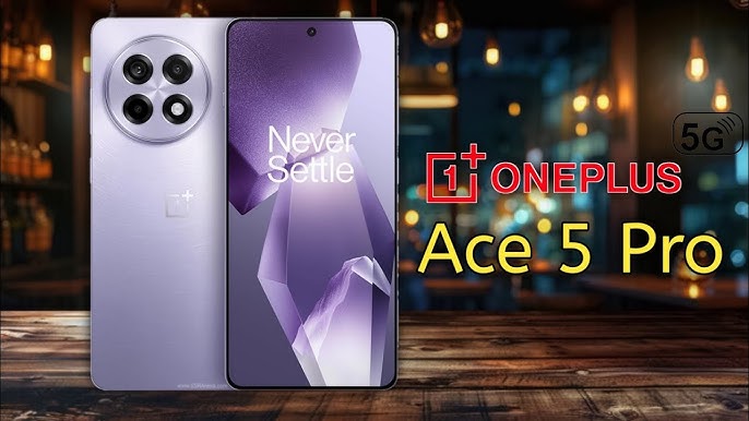 शानदार look में launch हुआ प्रीमियम फीचर्स और 6415mAh बैटरी वाला OnePlus Ace 5 Pro smartphone