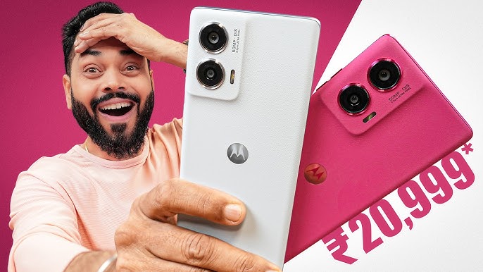 4500mAh बैटरी के साथ launch हुआ 12GB रैम और 125W फास्ट चार्जर वाला Motorola Edge 50 Pro smartphone