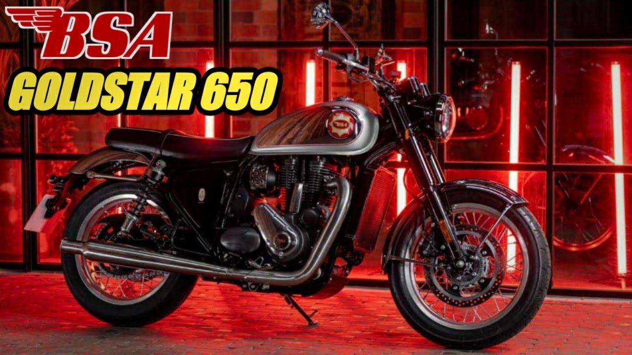 डबल सिलेंडर इंजन के साथ launch हुई मजबूत फीचर्स वाली BSA Gold Star 650 bike