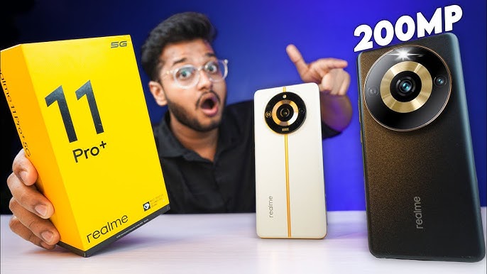200MP कैमरा कॉलिटी और 12GB रैम के साथ लॉन्च हुआ Realme 11 Pro Plus 5G smartphone