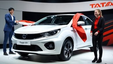 315Km की दमदार रेज़ में में launch हुई स्टाइलिश फीचर्स वाली Tata Tiago की EV कार 