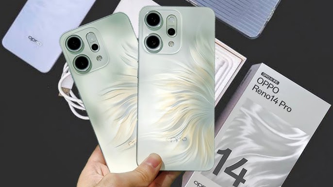 प्रीमियर look में launch हुआ 6000mAh बैटरी और 80W फास्ट चार्जर वाला OPPO Reno 14 5g smartphone