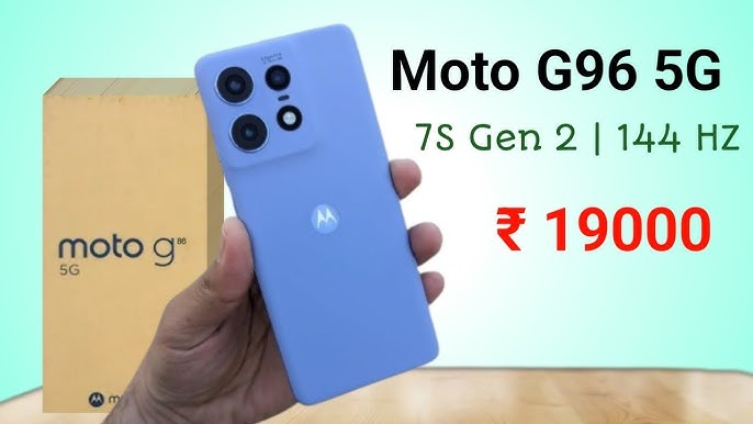 12GB रैम+256GB स्टोरेज के साथ मार्केट में होगा launch DSLR जैसे कैमरा और धांसू फीचर्स वाला Motorola G96 5G smartphone
