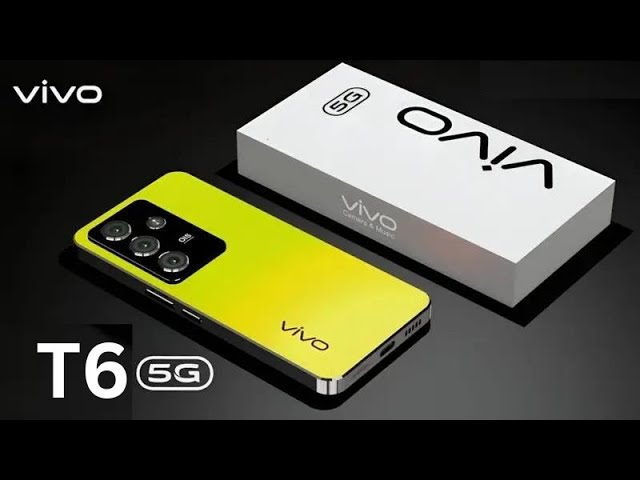 64MP कैमरा कॉलिटी के साथ launch हुआ 6000mAh बैटरी और 44W फास्ट चार्जिंग वाला Vivo T6 Max 5G smartphone