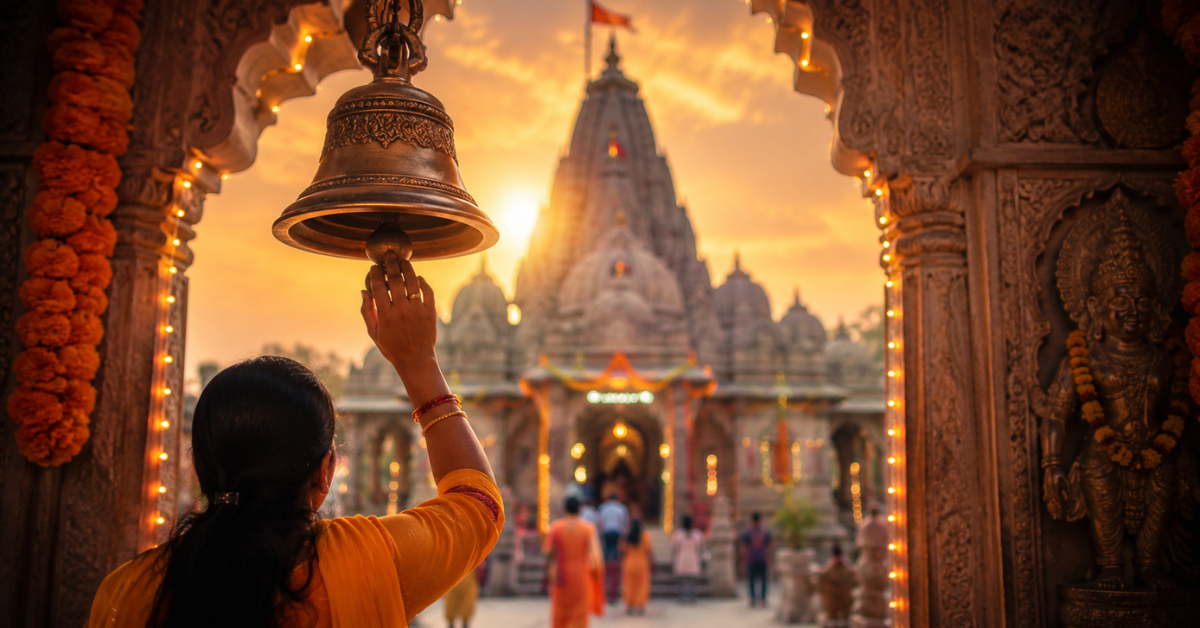 आखिर मंदिर में प्रवेश से पहले घंटी क्यों बजाई जाती है?